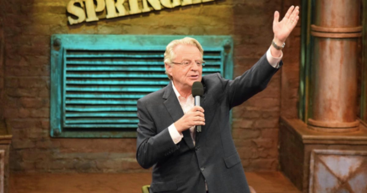 End Of An Era: 'The Jerry Springer Show' Leaving CW Network | WVXU