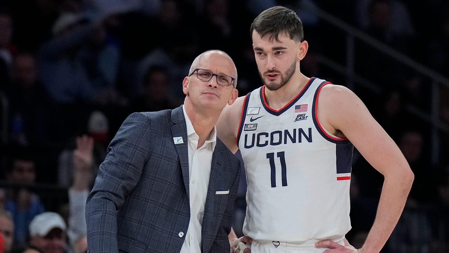 Dan Hurley turns down Lakers: UConn and Huskies forward Alex Karaban have  reasons to celebrate | Sporting News