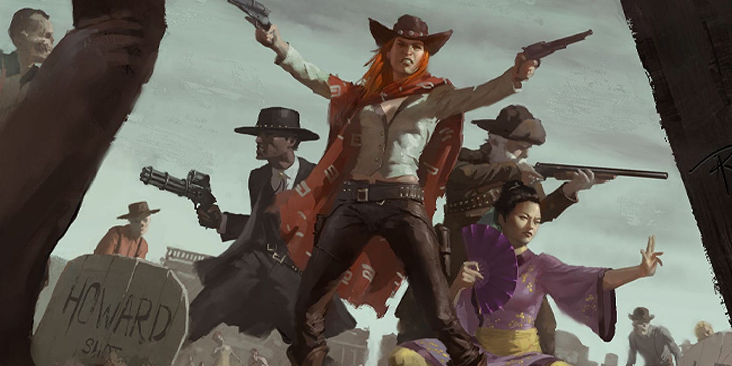 Tabletop RPGs With Weird Western Settings