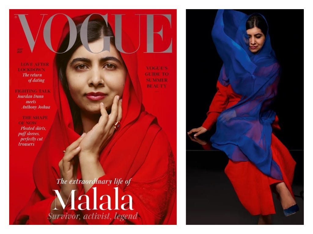 We Can't Get Enough Of Malala's Cover On British Vogue
