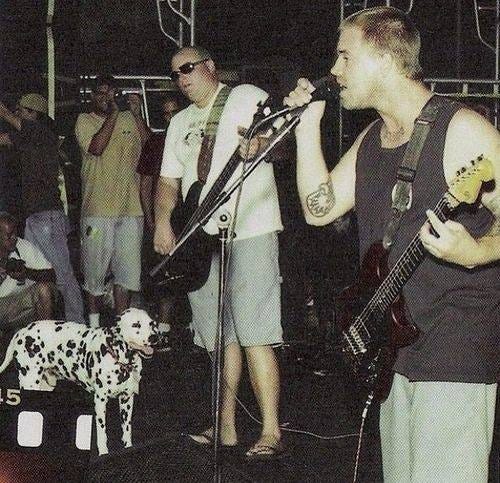 Lou Dog on the stage with Sublime, 90's. : r/OldSchoolCool