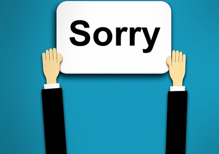 El arte de pedir disculpas en el trabajo
