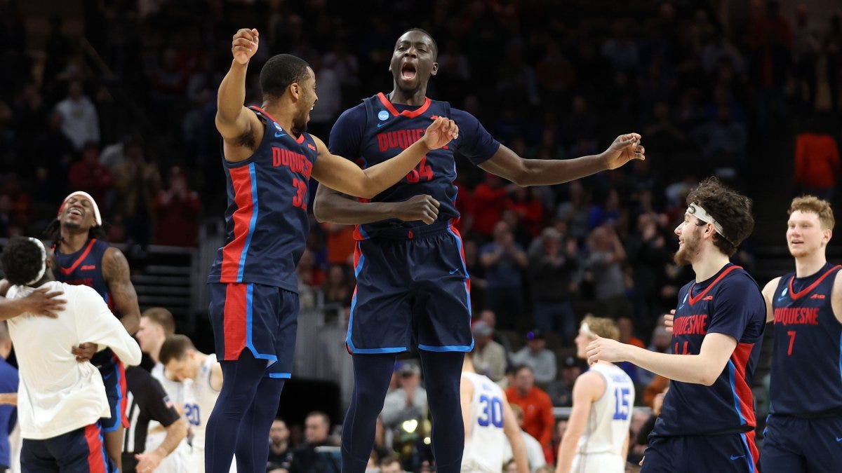 Duquesne upsets BYU in first round of March Madness – NBC Sports Chicago