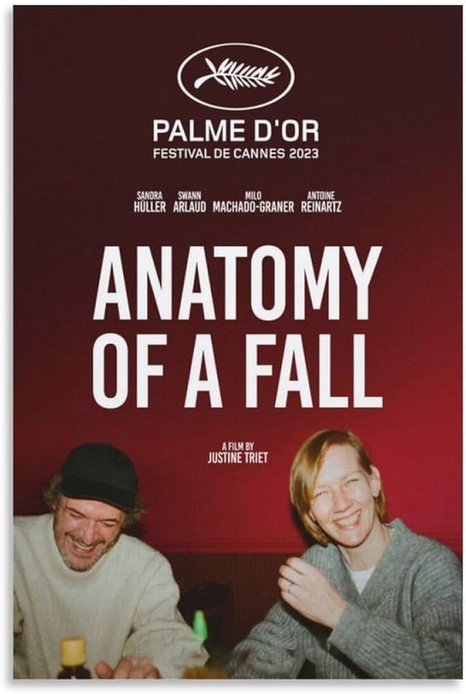 Amazon.com: Anatomy of A Fall Poster Movie Poster (3) Canvas Painting  Posters And Prints Wall Art Pictures for Living Room Bedroom Decor  16x24inch(40x60cm) Unframe-style: Posters & Prints