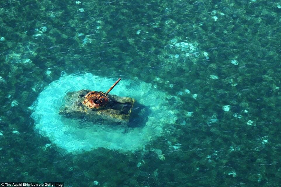 Mind-Blowing Pictures of World War II Relics in Ocean and Jungles