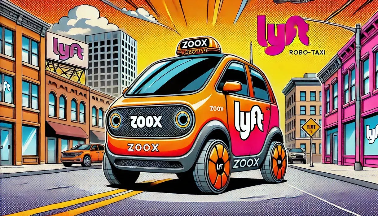 Lyft als Zoox Robotaxi