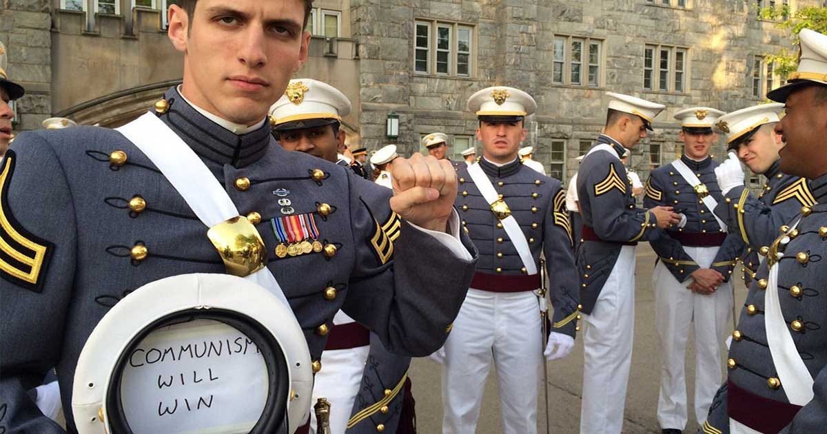 West Point Graduate's 'Communism Will Win' Social Media Controversy