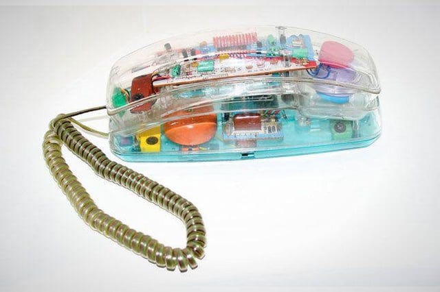 Clear Telephone from the 90's : r/nostalgia