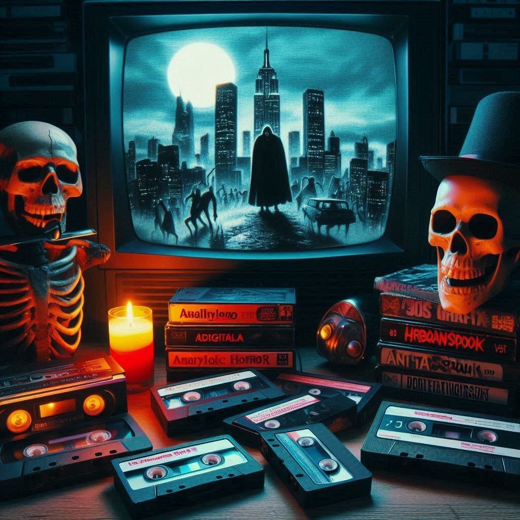 Analog Horror Showdown: GREYLOCK vs UrbanSPOOK, digitala rt, youtube analog horro, 90's vhs grain