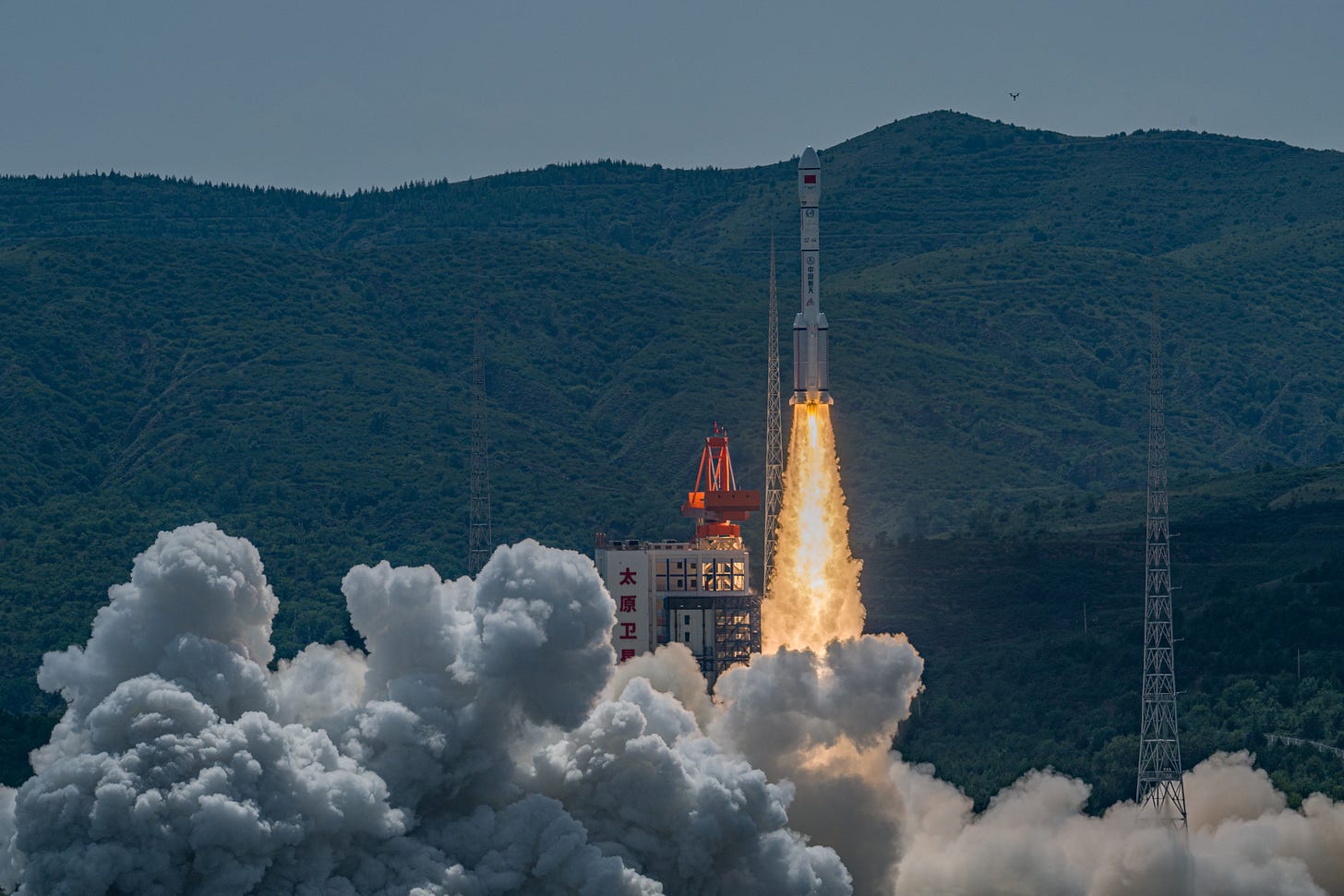 The Long March 6A lifting off from the Taiyuan Satellite Launch Center. ©Zhou Quan