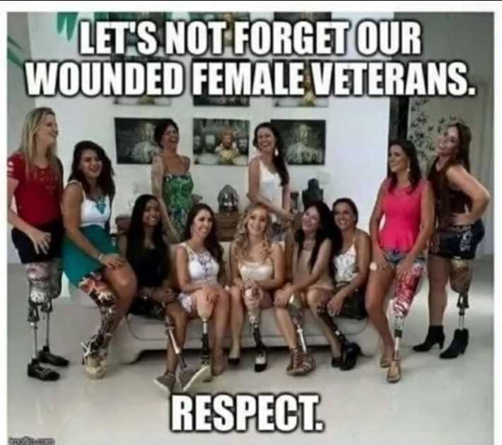 Amen to these ladies and the rest of them who have served our Country 🙏
#TRUTHINTRUMPSTERS14 #WAKETHEWOKEAMERICA