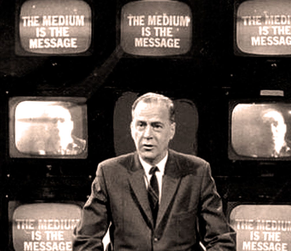 The Etymology of Marshall McLuhan's 'The Medium is the Message.' | McLuhan  Galaxy
