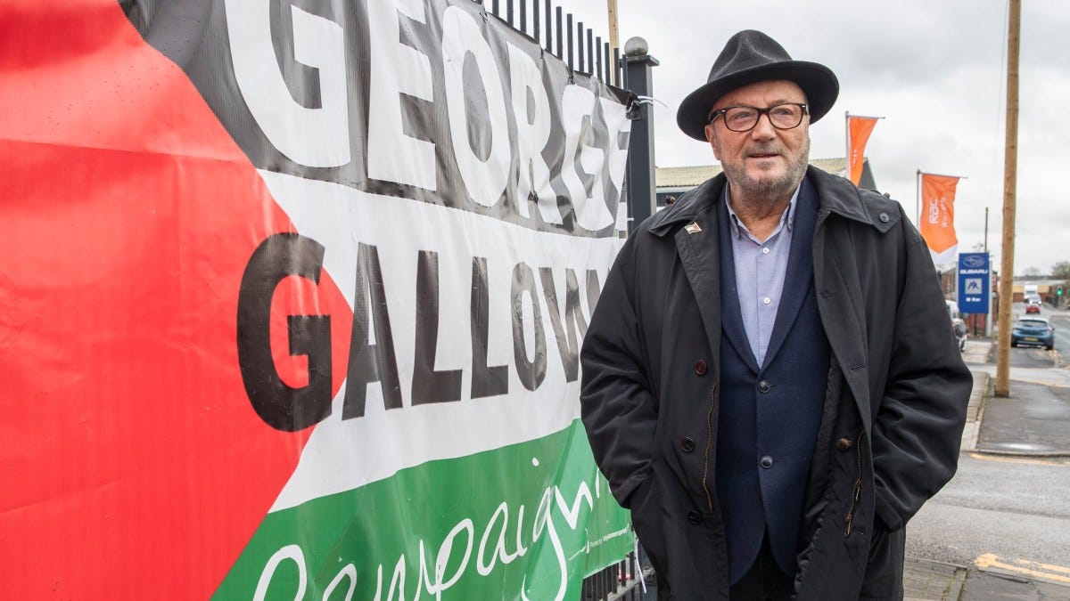 Gaza George' Galloway becomes Rochdale by-election frontrunner