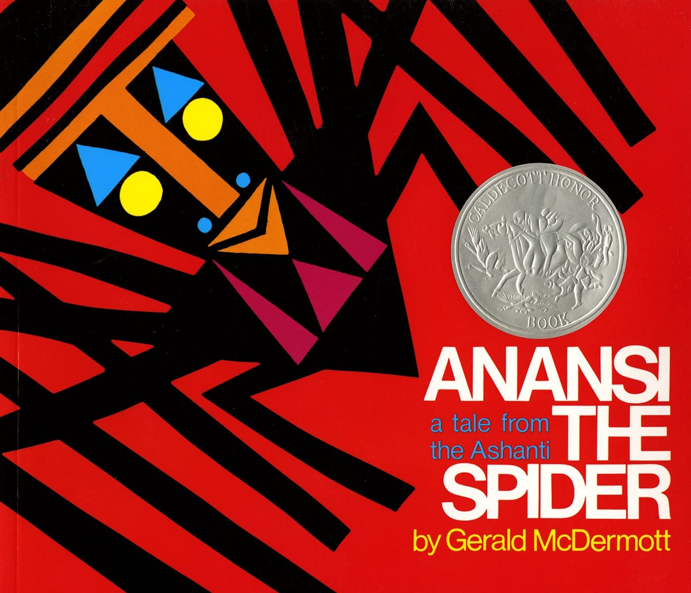 book cover for Anansi the Spider