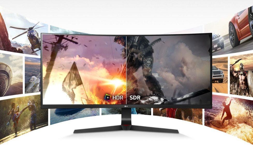 LG 34GL750-B 34 inch 21 9 Ultragear Curved Wfhd 2019 hottest gaming holiday gifts