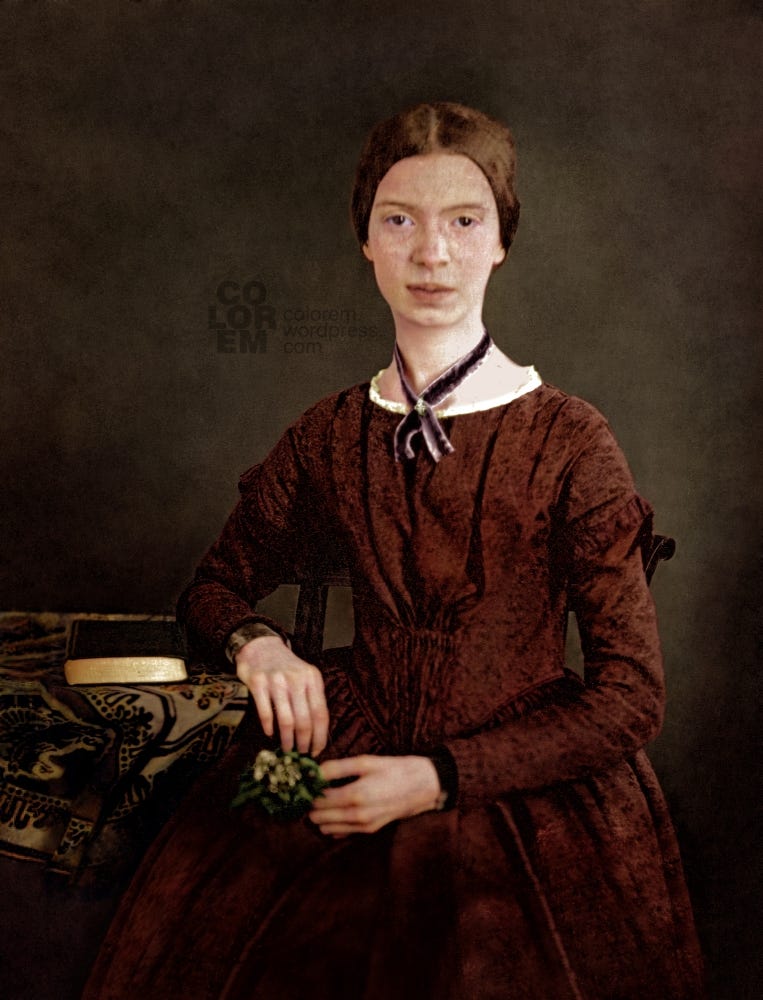 Emily Dickinson at Mount Holyoke, ca. 1846 | Colorem