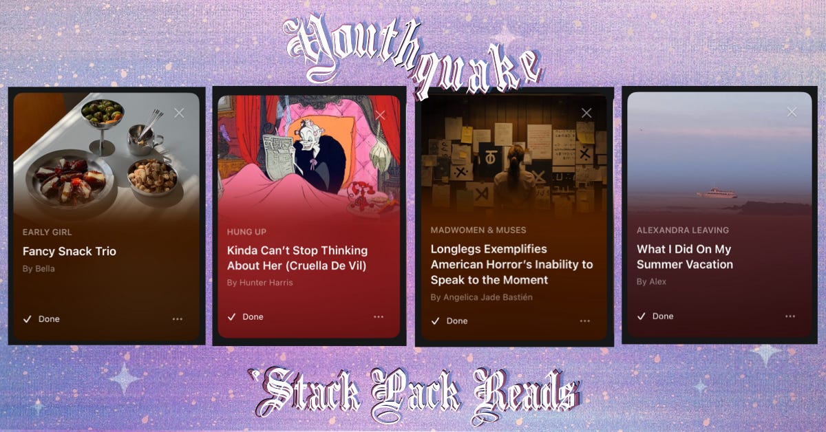 Youthquake Summer 'Stack Pack Reads 2024