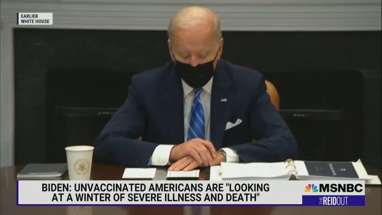 Biden Warns of Winter of Severe Illness and Death From COVID