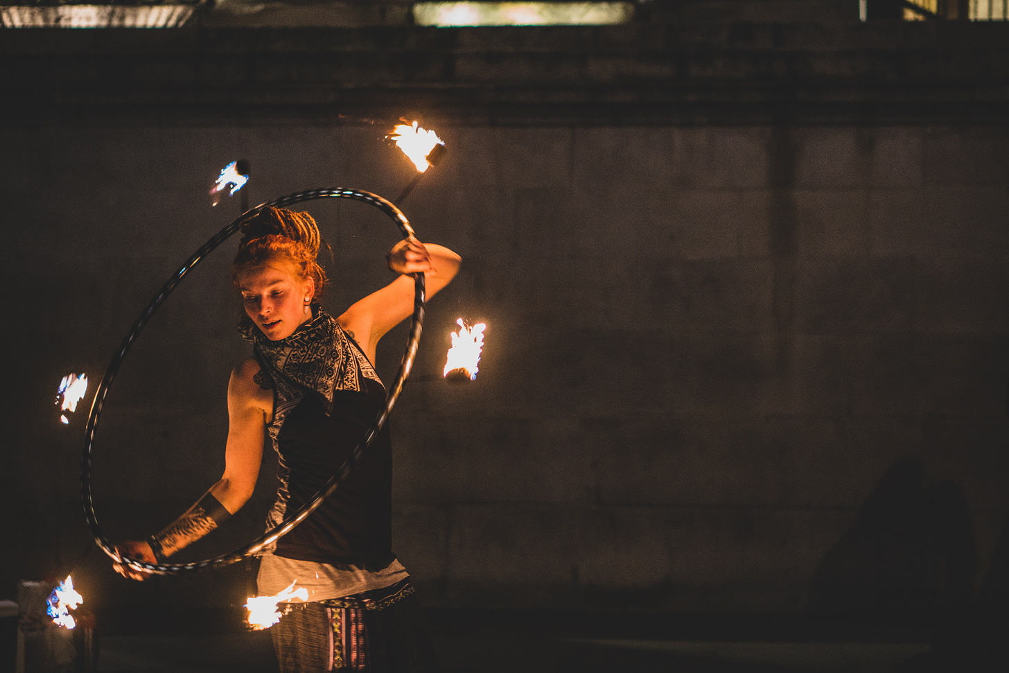 Photo of a performer by Conor Samuel on unsplash