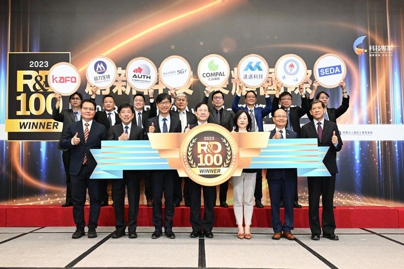 Taiwan boasts 12 winners for 2023 R&D 100 Awards | Taiwan News | 2023-10-06  18:14:00