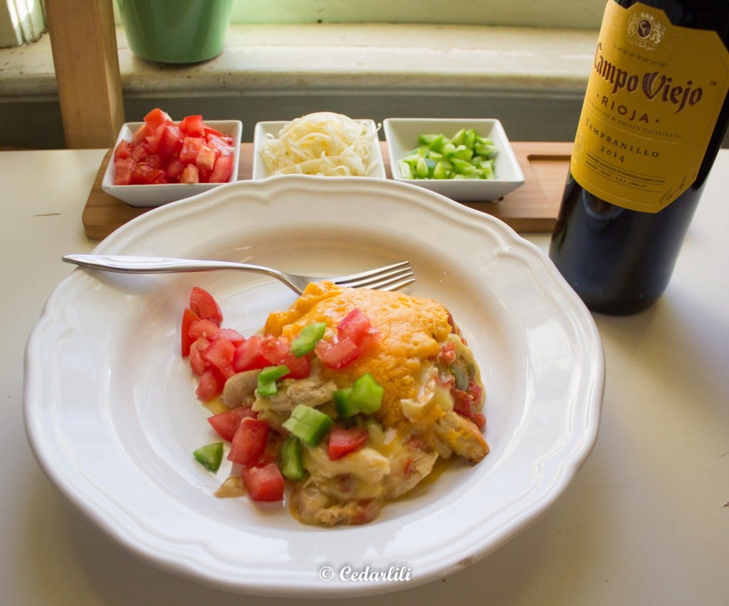 Chicken Enchilada Casserole