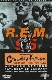 R.E.M. - Western Springs Stadium, Auckland, NZ, 28 Jan 1995