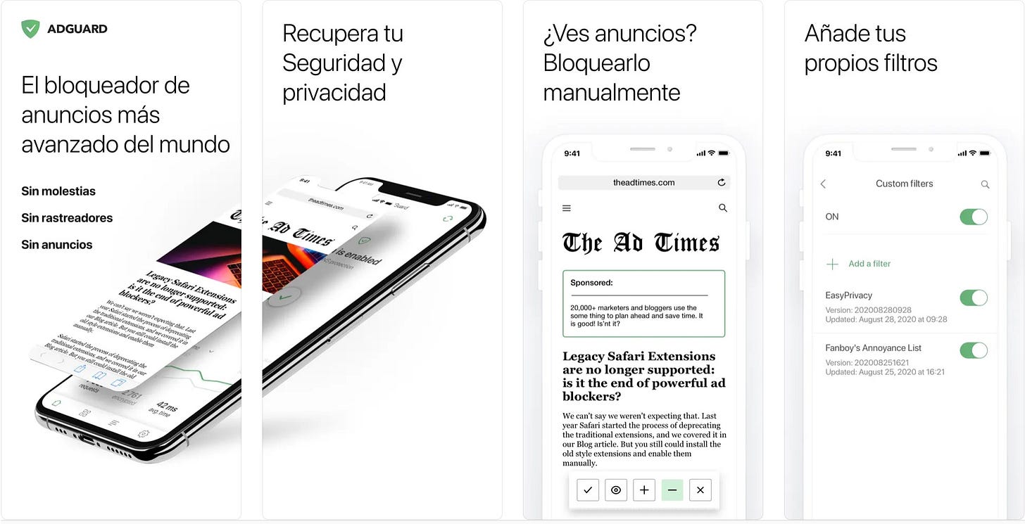 AdGuard en la App Store AdGuard en la App Store