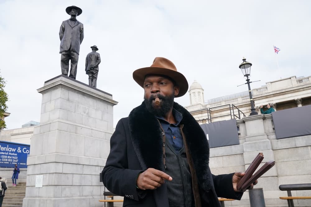 Fourth Plinth artist say his sculpture represents standing up for justice |  The Standard