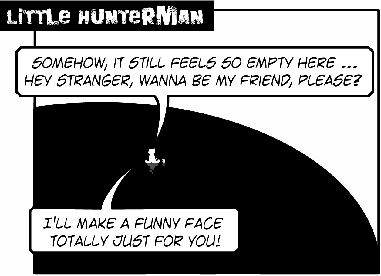 The fears of a little Hunterman