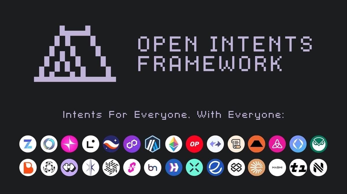 Cointelegraph on X: "⚡️ NEW: The Open Intents Framework launches, uniting  30+ Ethereum teams to enhance cross-chain interoperability and UX.  https://t.co/LU9AQC6tZt" / X