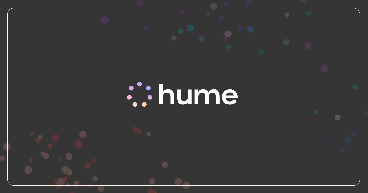 Home • Hume AI