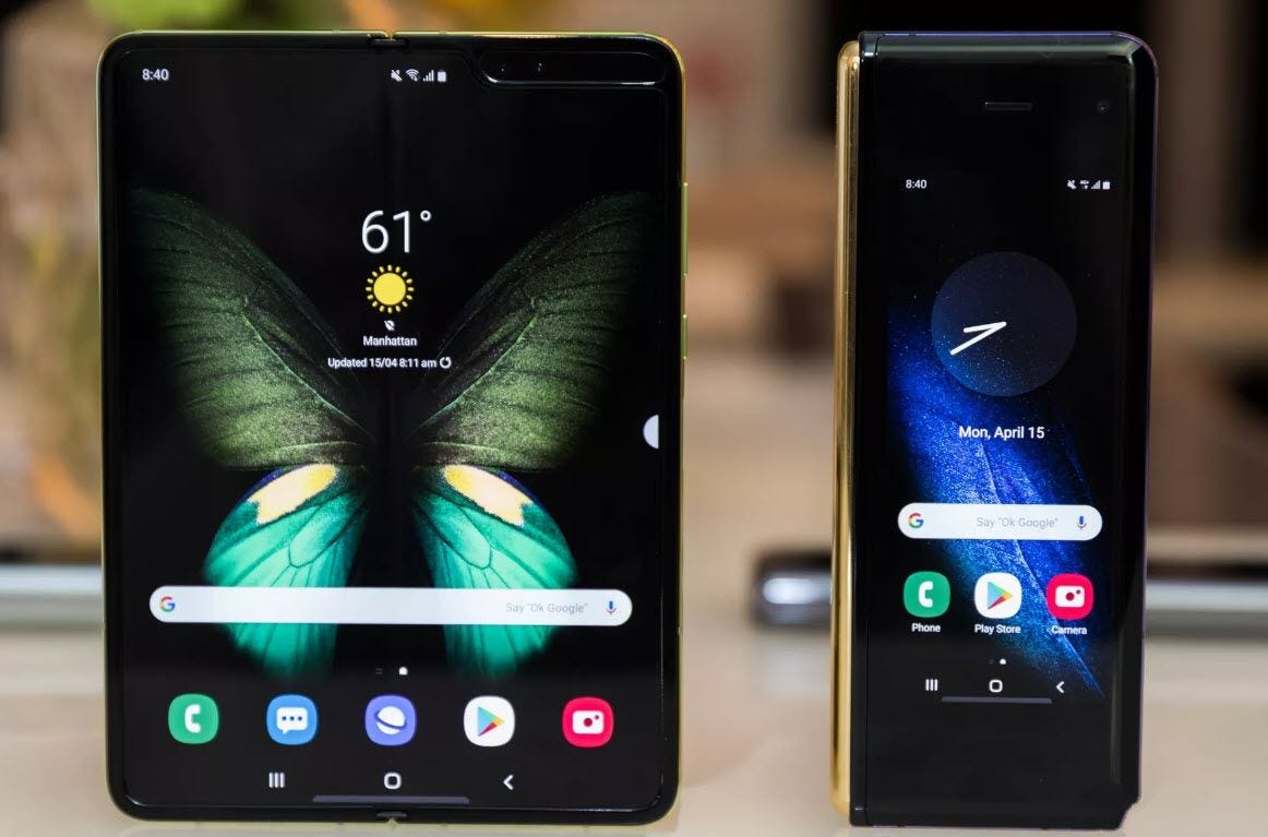 Samsung Galaxy Fold cameras images.