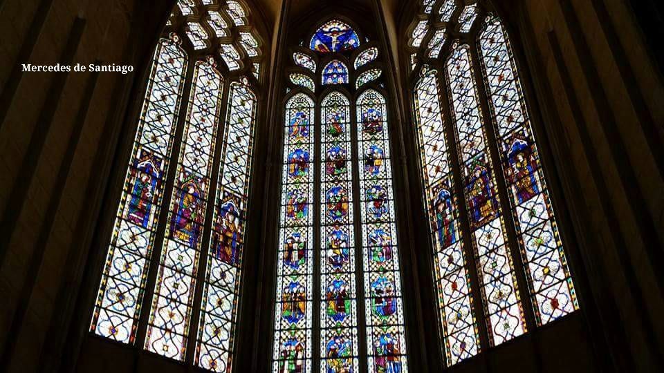 Vidrieras de la Catedral de San Nazario Carcasona