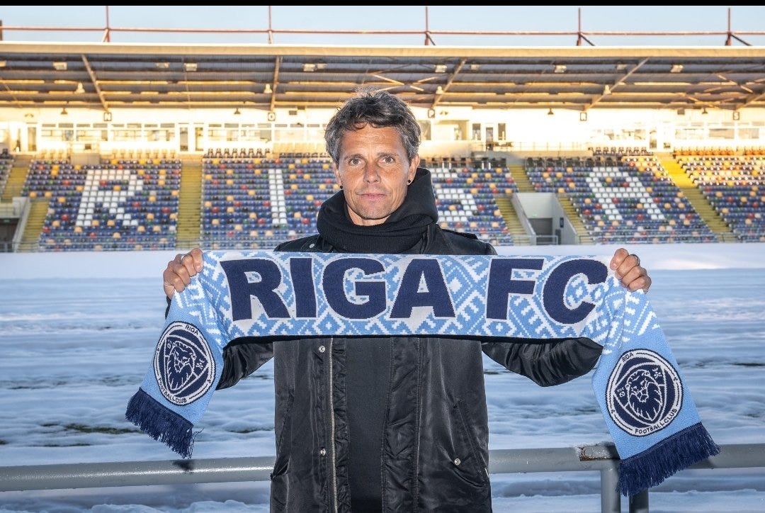Simo Valakari announced as the new Roga manager. Photo credit to Zigismunds Zālmanis.