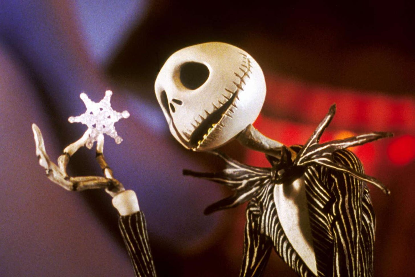 Jack Skellington in The Nightmare Before Christmas