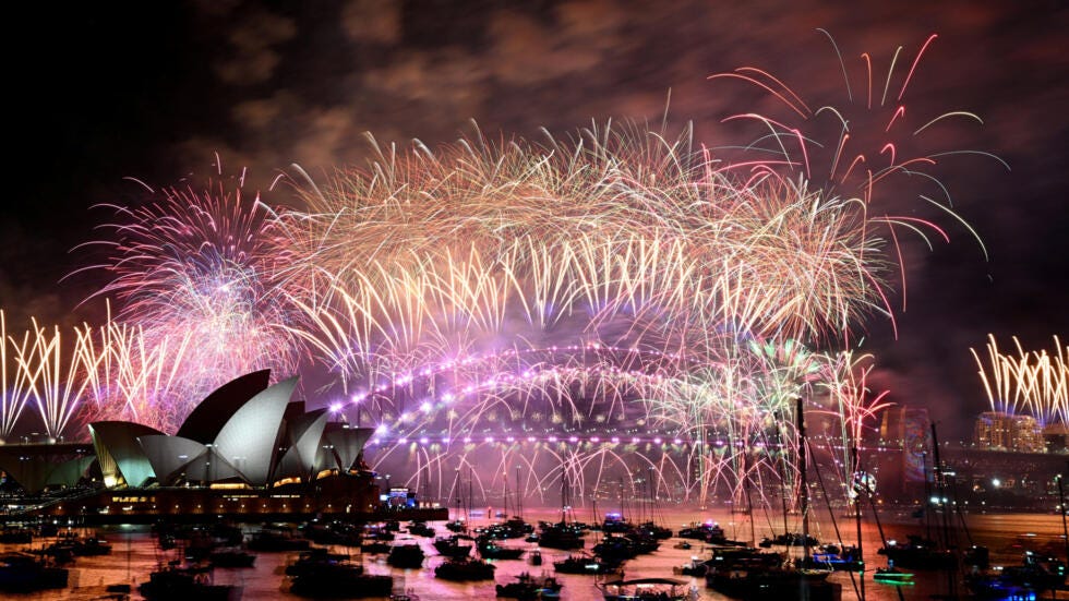 Sydney among the first major cities to kick off 2024 New Year's celebrations