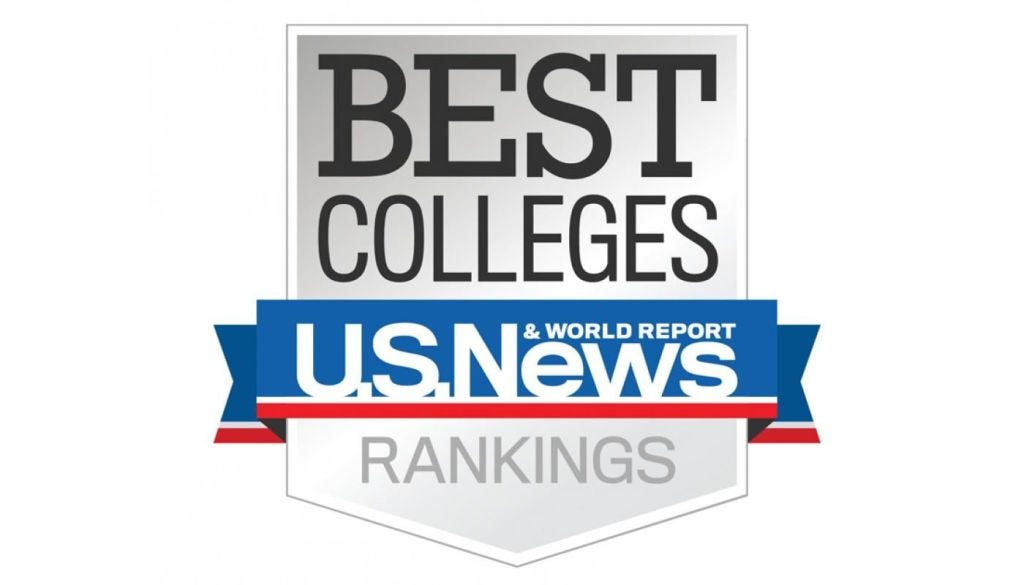 Rankings of national and local colleges and universities have been released  by U.S. News & World Report.