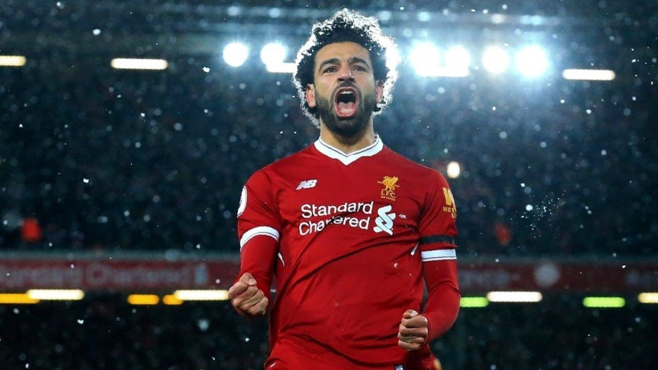 ALL 44 GOALS SCORED BY MOHAMED SALAH FOR HIS FIRST SEASON AT LIVERPOOL  (2017/18)