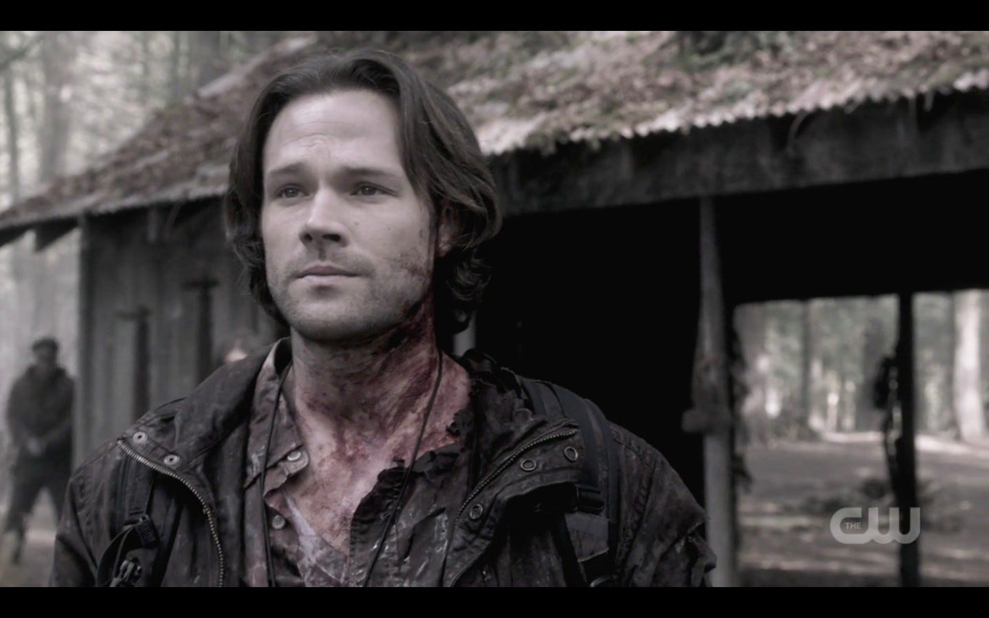 sam winchester almost smile with jack lucifer