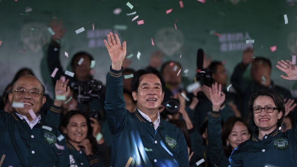 Taiwan elections: Ruling-party's Lai Ching-te wins in presidential election