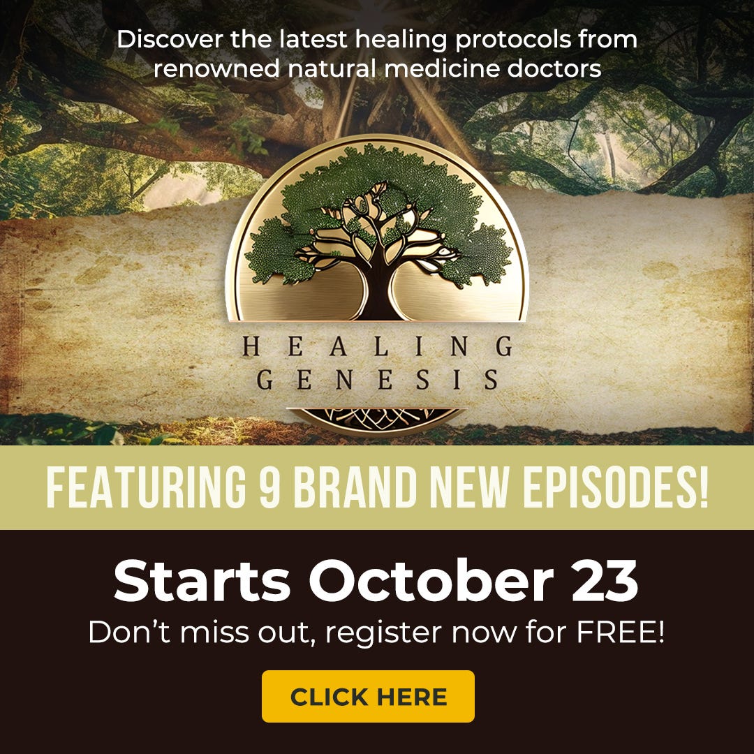 Healing Genesis--starts Monday