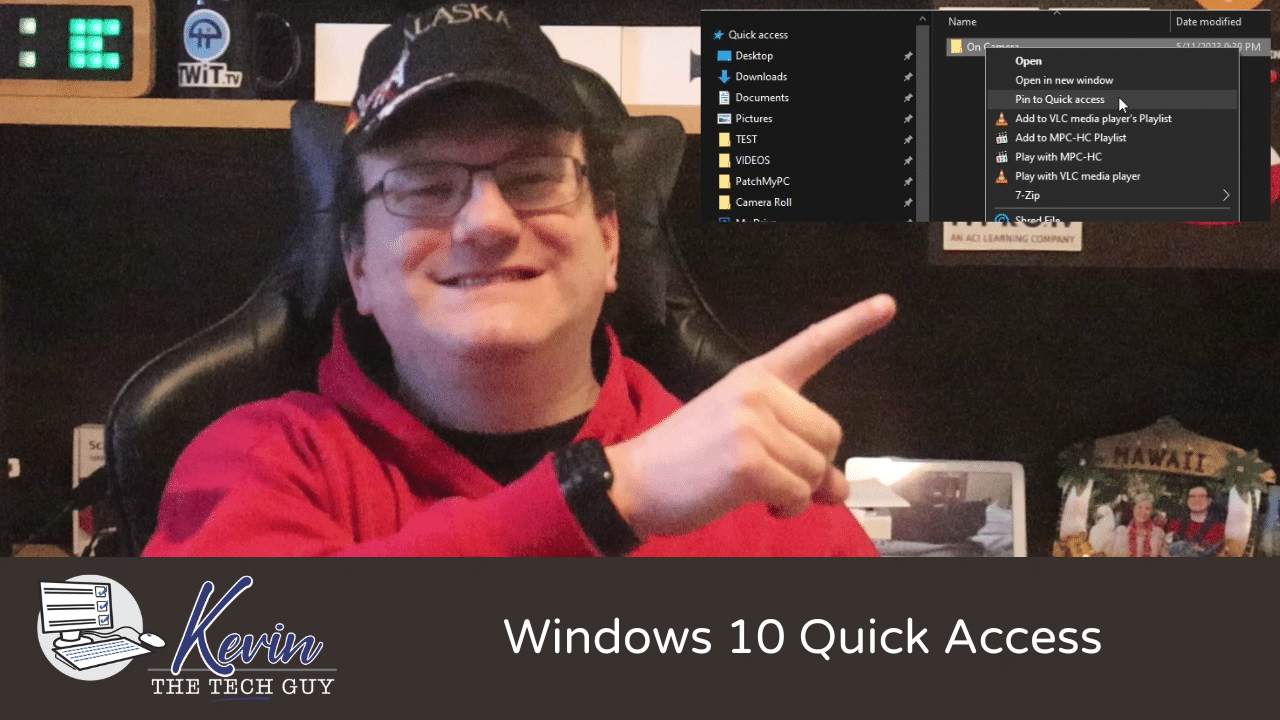 QT Win 10 Quick Access