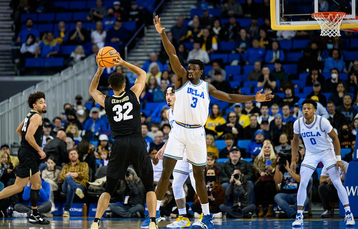 UCLA men's basketball freshman Adem Bona makes marked on-court progress -  Daily Bruin