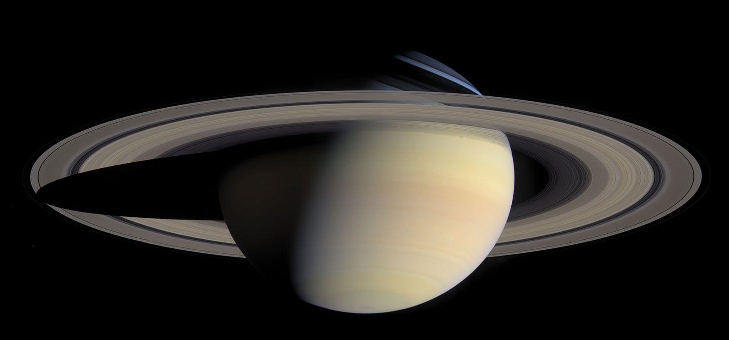 Saturn | Facts, Size, Temperature, Atmosphere, Color, Rings, & Moons |  Britannica