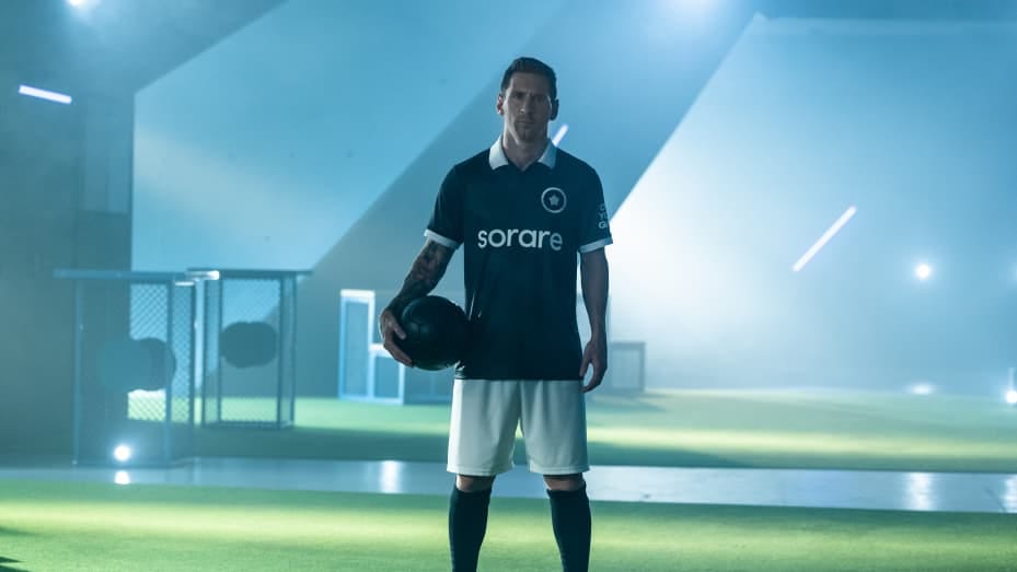 Soccer star Lionel Messi has joined NFT trading platform Sorare as an investor and brand ambassador.