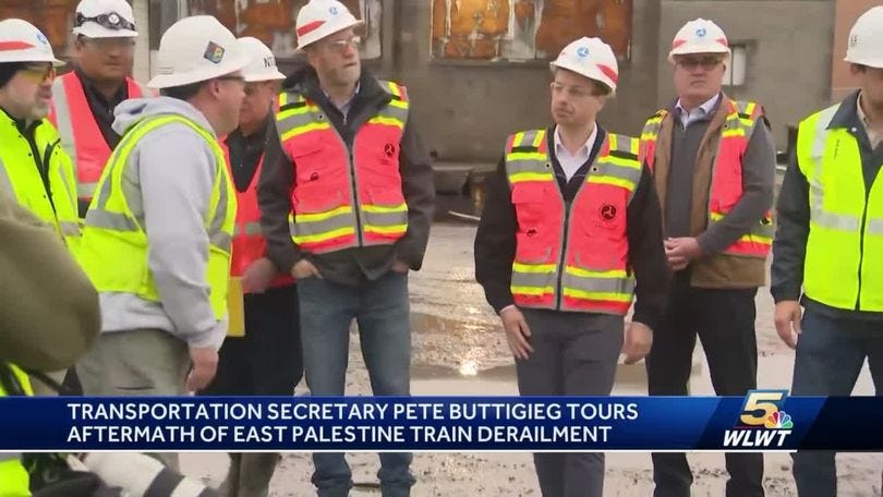 LIVE: Transportation Secretary Buttigieg gives update in East Palestine