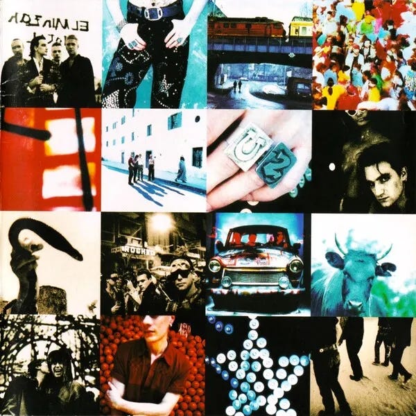 Cover art for Achtung Baby by U2