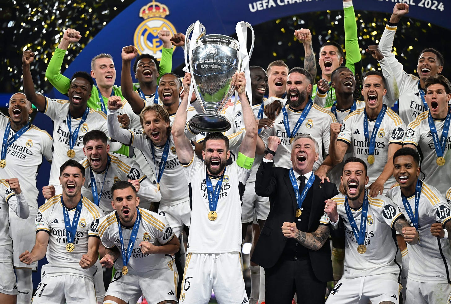 Real Madrid are Champions League winners again – and their power only looks  set to grow - The Athletic