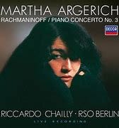 Image result for rachmaninoff 3 argerich chailly