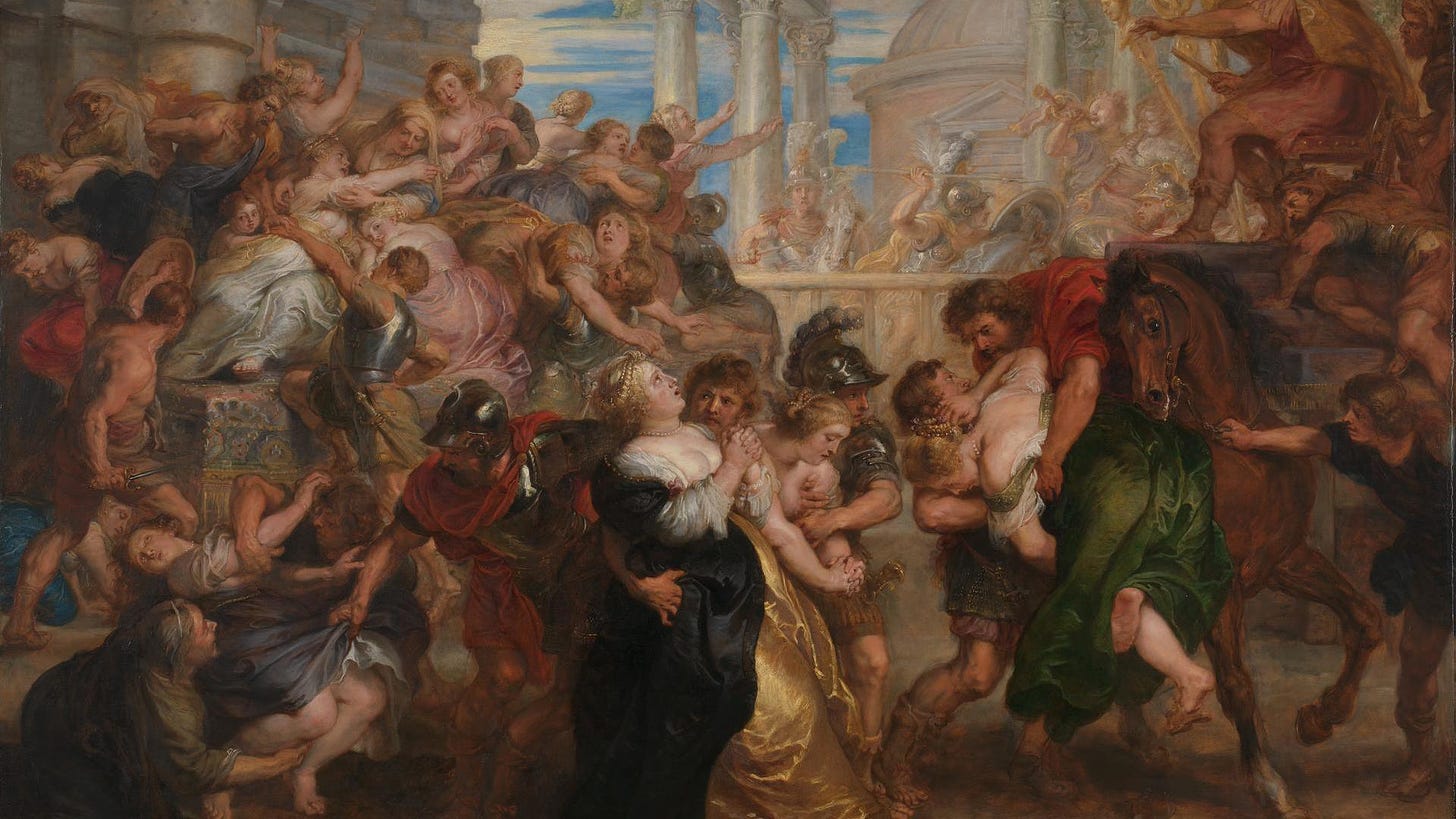 Peter Paul Rubens | The Rape of the Sabine Women | NG38 | National Gallery,  London